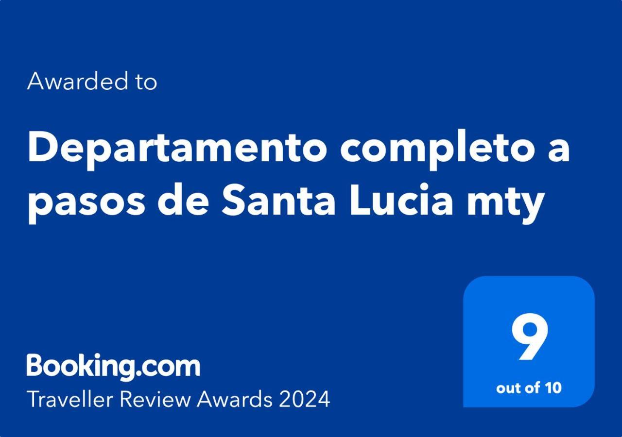 דירות מונטריי Departamento Completo A Pasos De Santa Lucia Mty מראה חיצוני תמונה